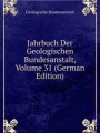 Jahrbuch Der Geologischen Bundesanstalt, Volume 31 (German Edition)